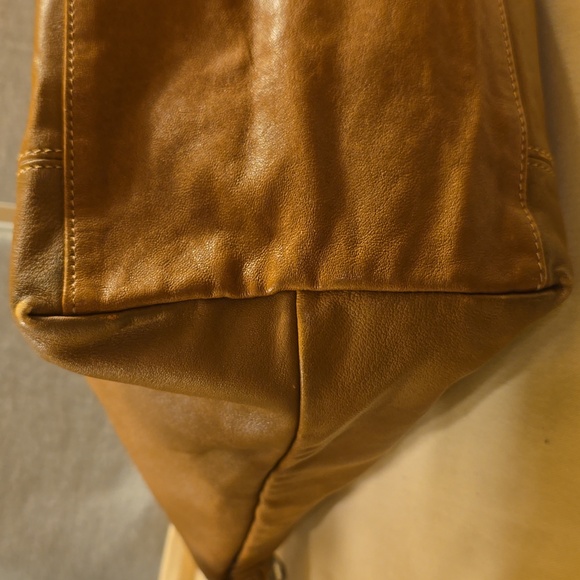 Longchamp Brown Leather Tote Bag - Picture 8 of 15